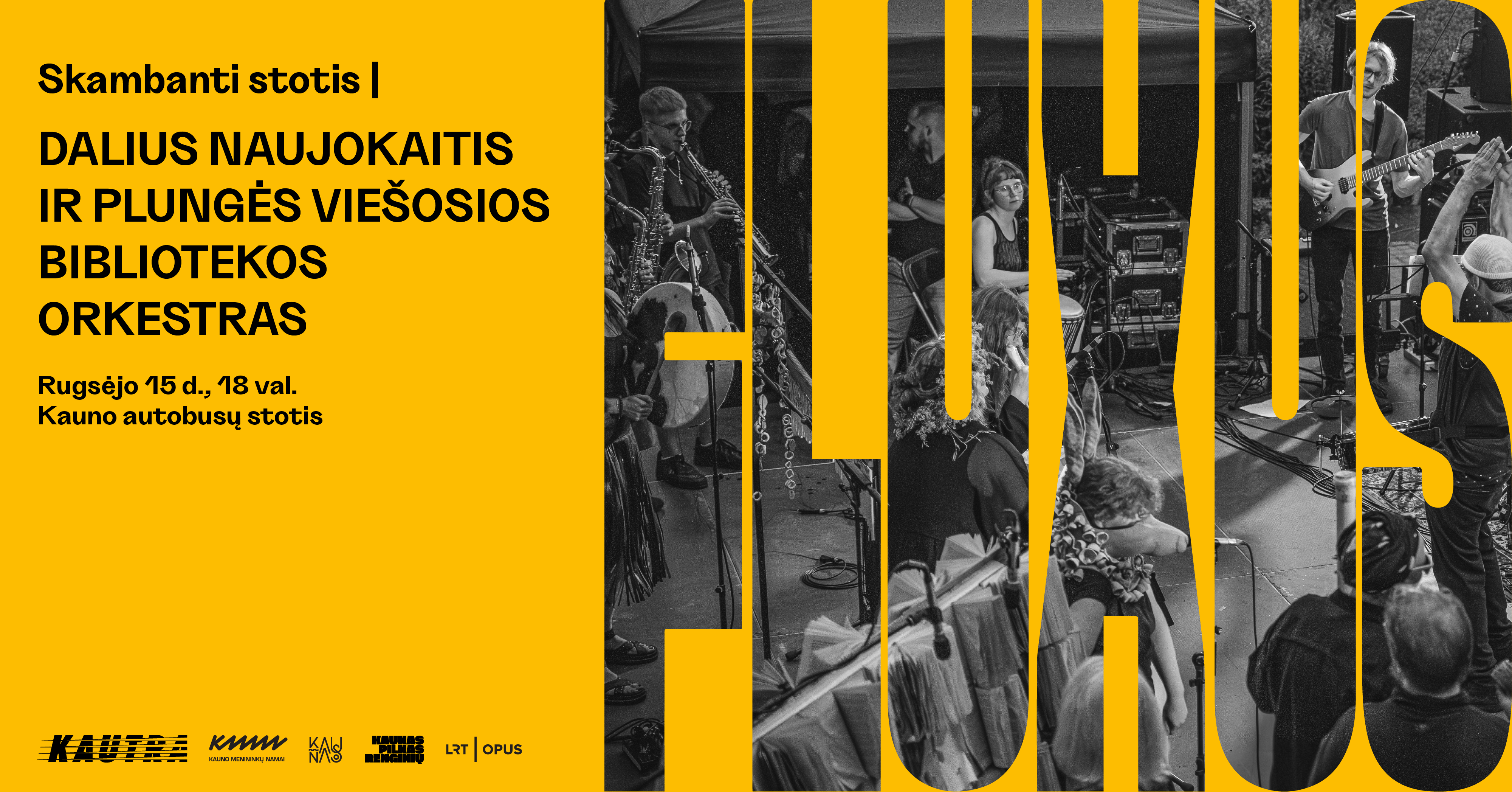 Skambanti stotis ✷ Dalius Naujokaitis ir Plungės viešosios bibliotekos orkestras
